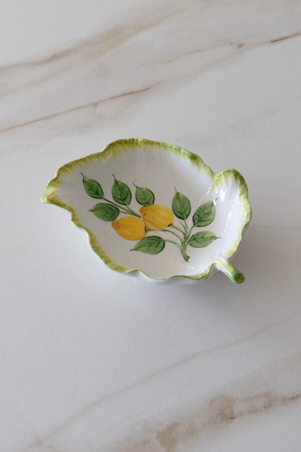 Vintage Italian Lemon Dish