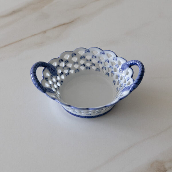 Vintage Porcelain Basket