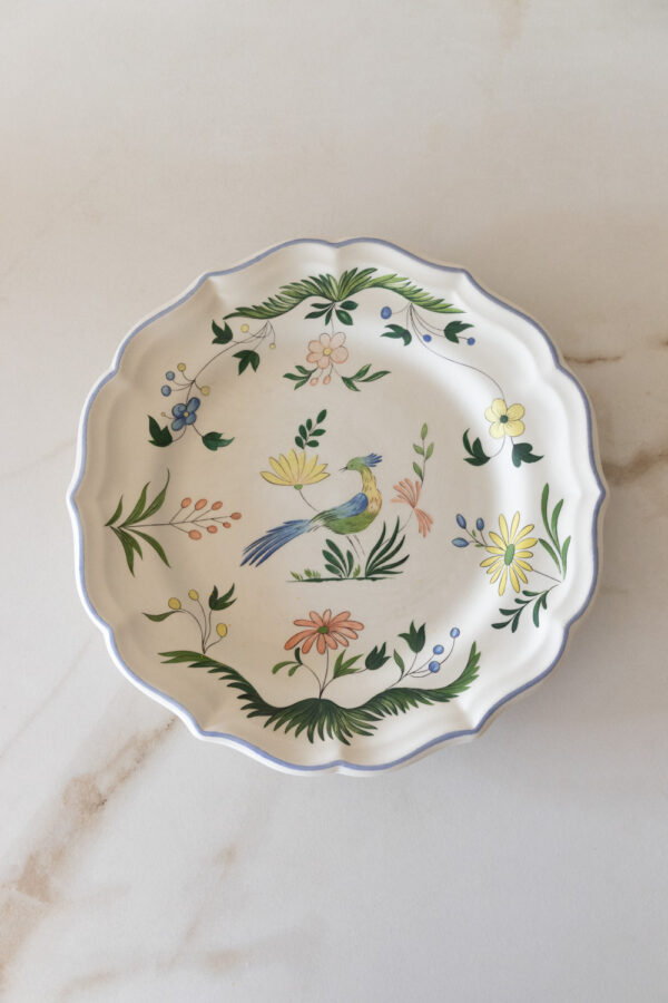 Vintage "Bird of Paradise" Plate