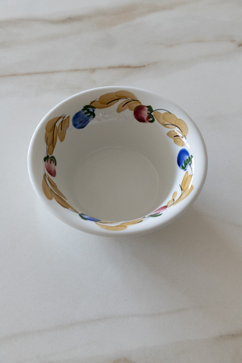 Vintage Italian Hand-Painted Bowl